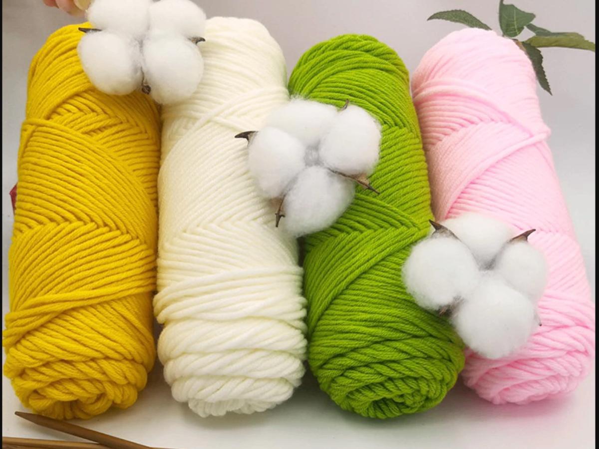 Một vài chất liệu để móc áo bra len mà bạn nên tham khảo