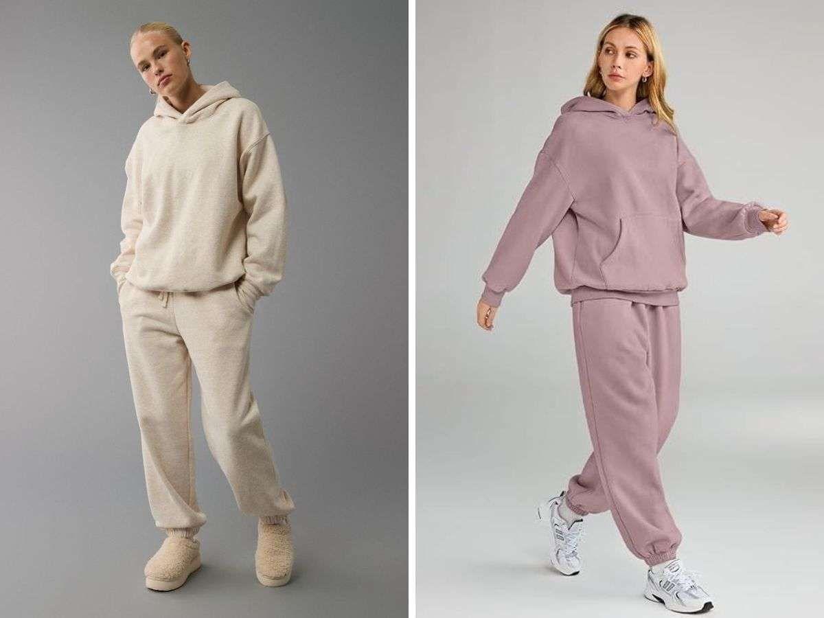 Áo hoodie và quần jogger giúp bạn trông trẻ trung