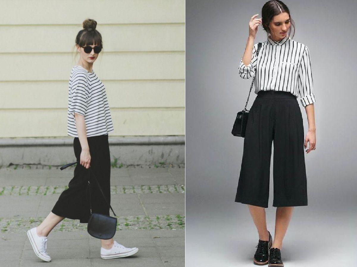 Quần culottes vừa thoải mái lại vừa thời trang cho các bạn nữ