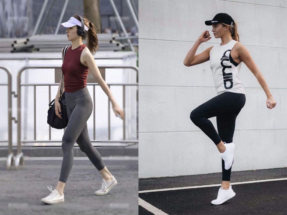Quần legging là item tiện lợi và dễ mặc