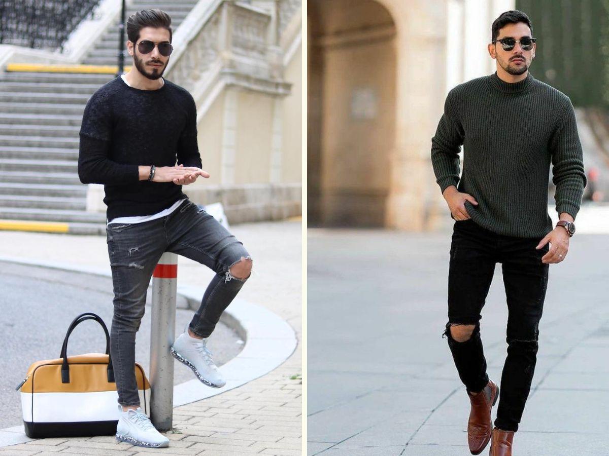 Ấm áp và lãng tử với len/sweater