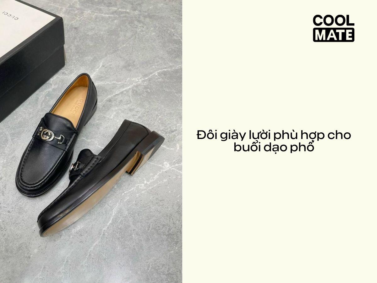 Đôi giày lười phù hợp cho buổi dạo phố