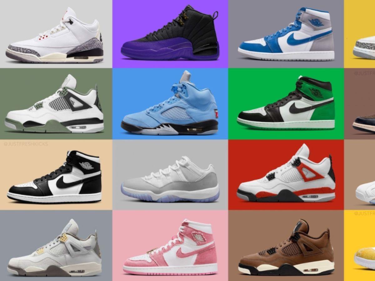 Dàn giày chất lượng của Jordan