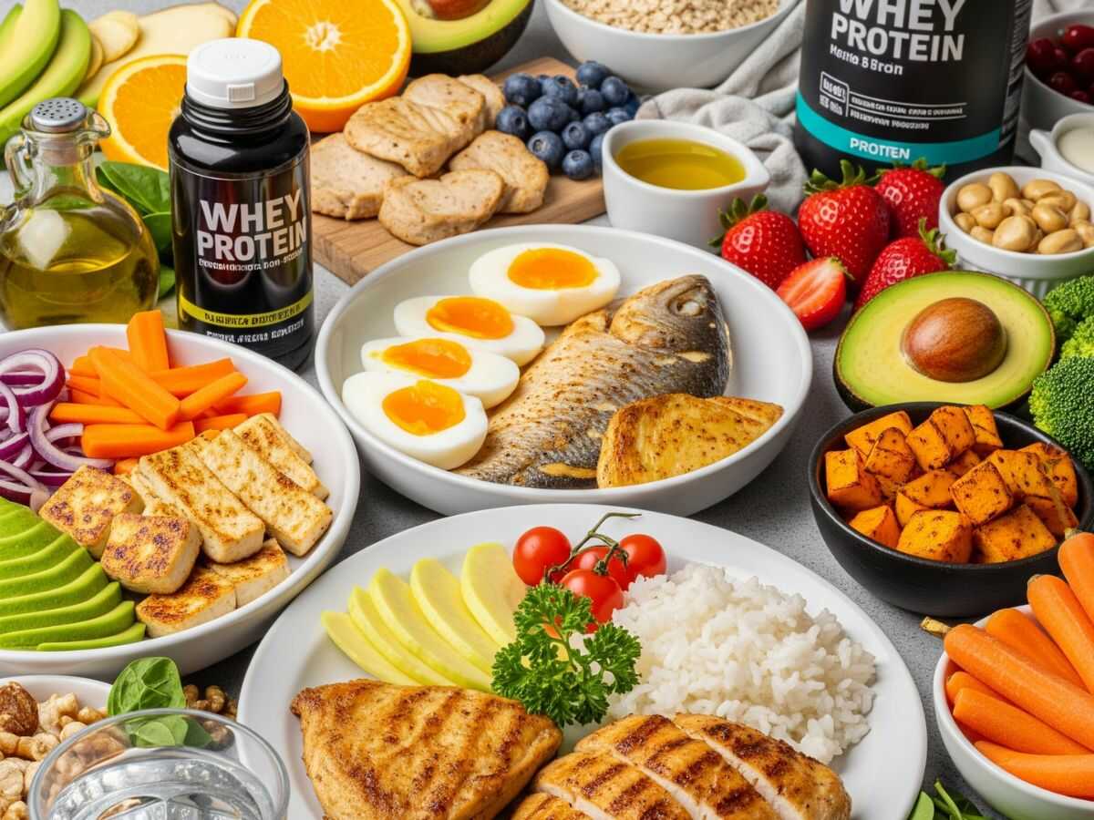 Thực phẩm giàu protein và carb giúp phát triển cơ chân sau tập luyện