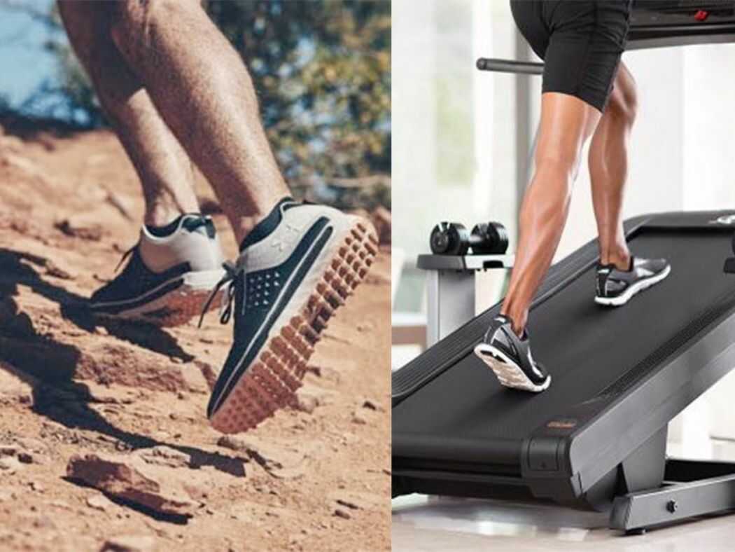 Chạy lên dốc đốt nhiều calo hơn và tăng sức mạnh cơ chân