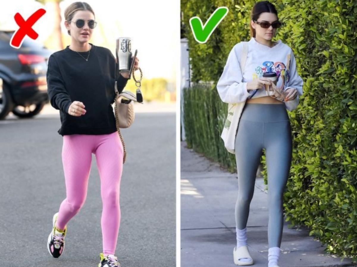 Chọn quần legging có màu sắc và hoạ tiết phù hợp