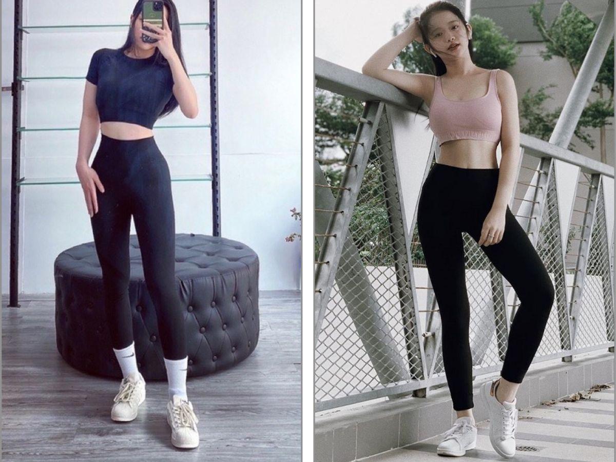 Dáng người này có thể gần như chinh phục mọi kiểu quần legging