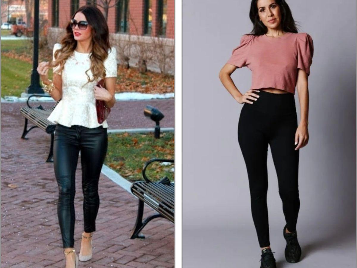 Kết hợp với áo peplum hoặc áo tay phồng để trông cơ thể sinh động hơn