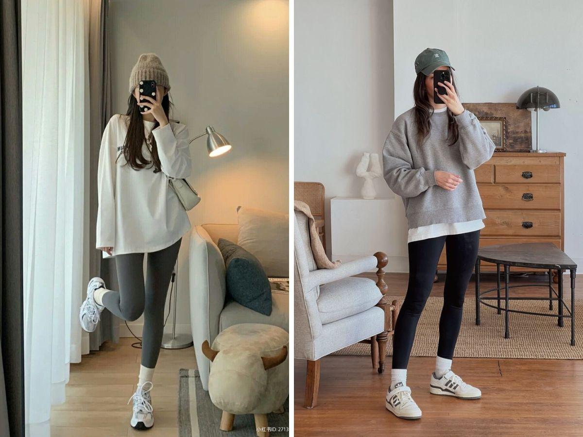 Nên mặc quần legging hàng ngày nếu bạn là người thích sự thoải mái