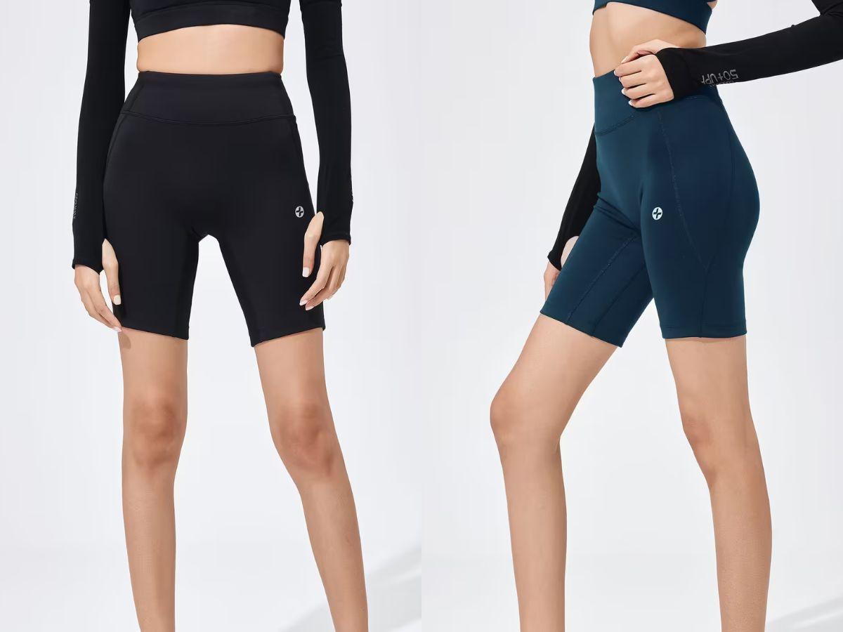 Sản phẩm Biker Shorts nữ chạy bộ 8inch