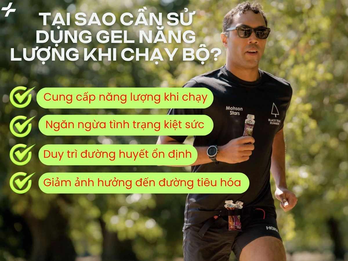 Gel năng lượng được thiết kế để đáp ứng nhu cầu của người vận động