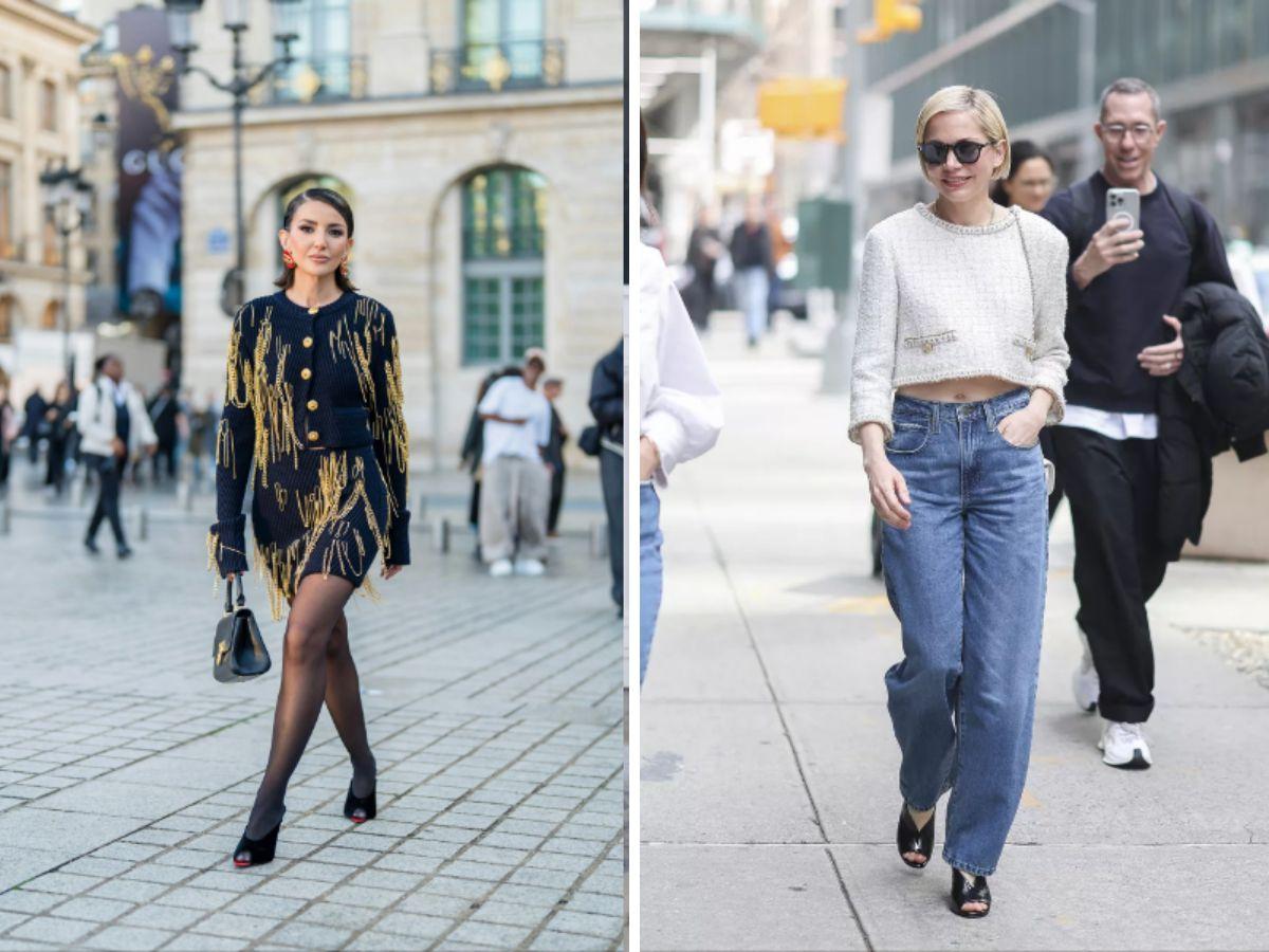 Có thể kết hợp giày hở mũi cùng quần jean hoặc bộ đầm cùng màu