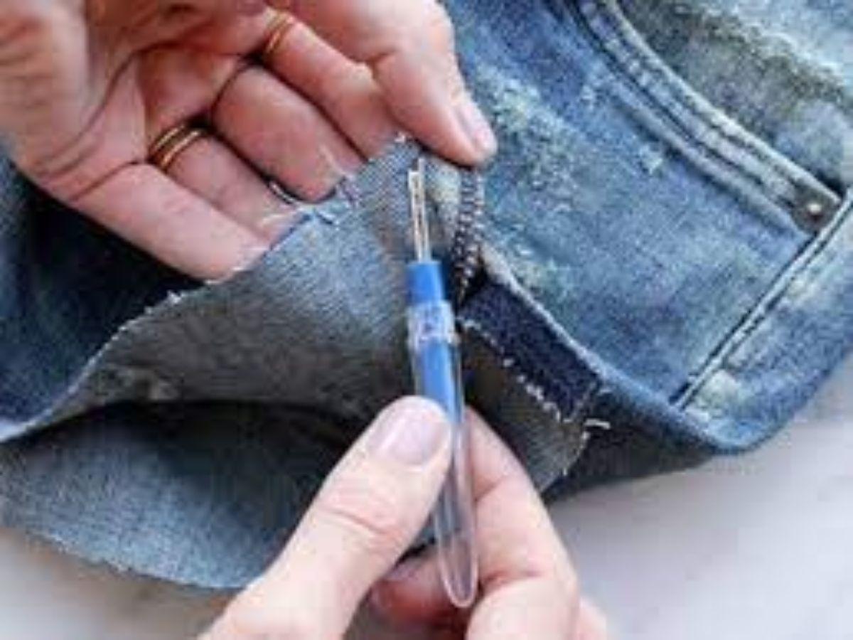  Lên lai tạo hiệu ứng tự nhiên (Raw hem)
