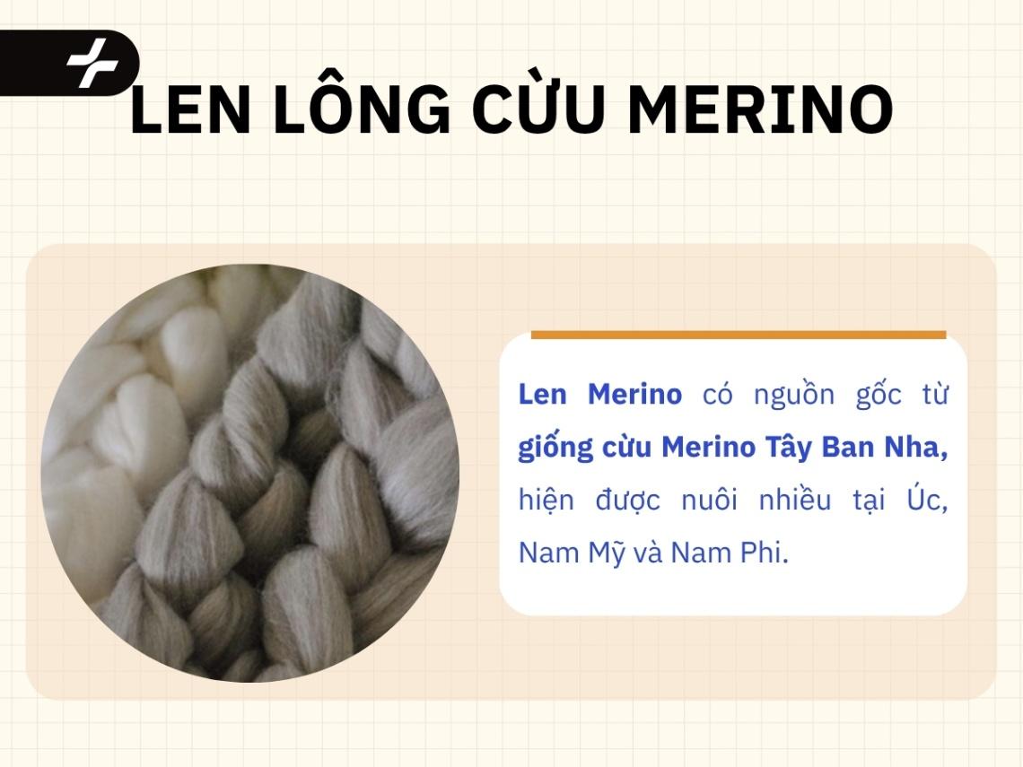 Len lông cừu Merino