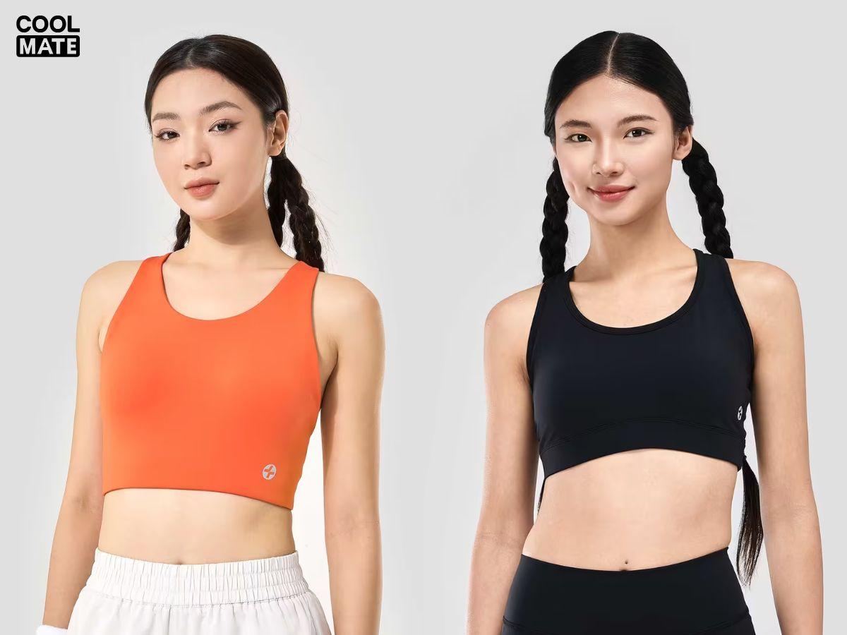 Áo bra thể thao giúp định hình vóc dáng và giảm cảm giác khó chịu khi vận động