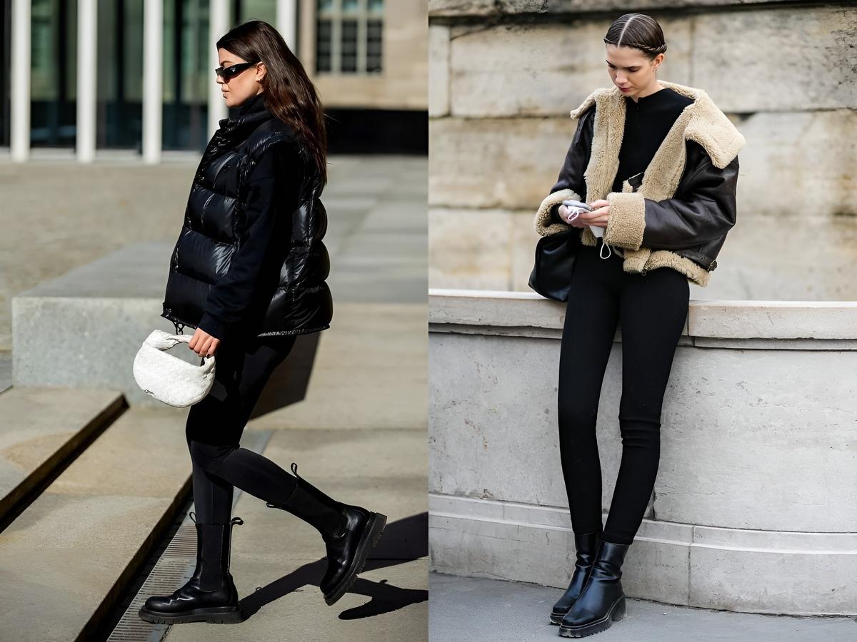 Outfit cá tính, nổi bật cùng quần legging
