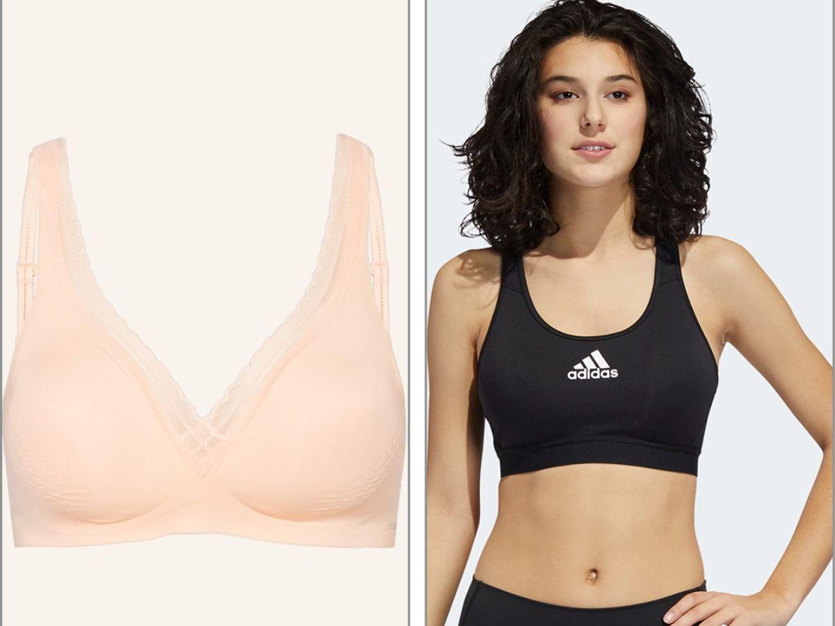 Kiểu T-shirt Bra và sport bra