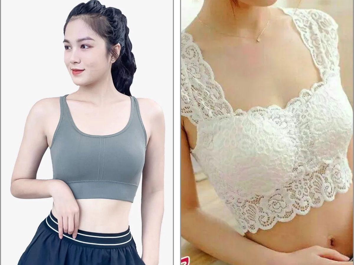 Chất liệu bra Cotton và ren