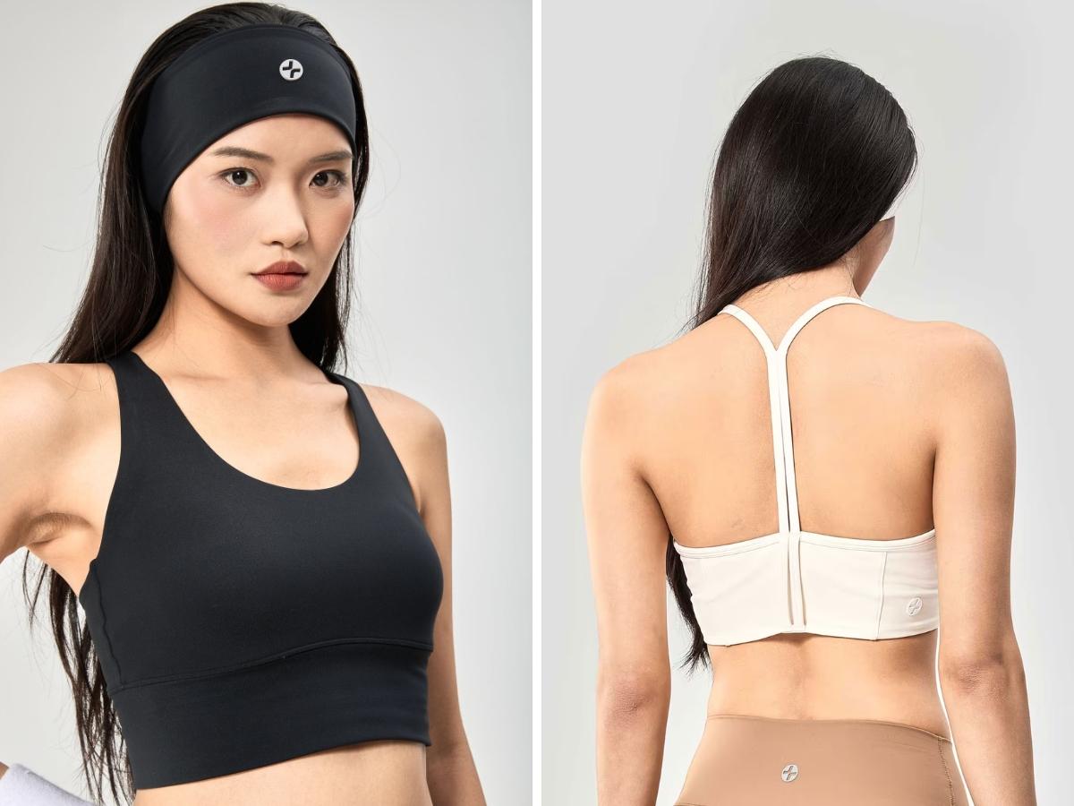 Áo bra thể thao Bra Yoga T-Back CoolFlex Light Support
