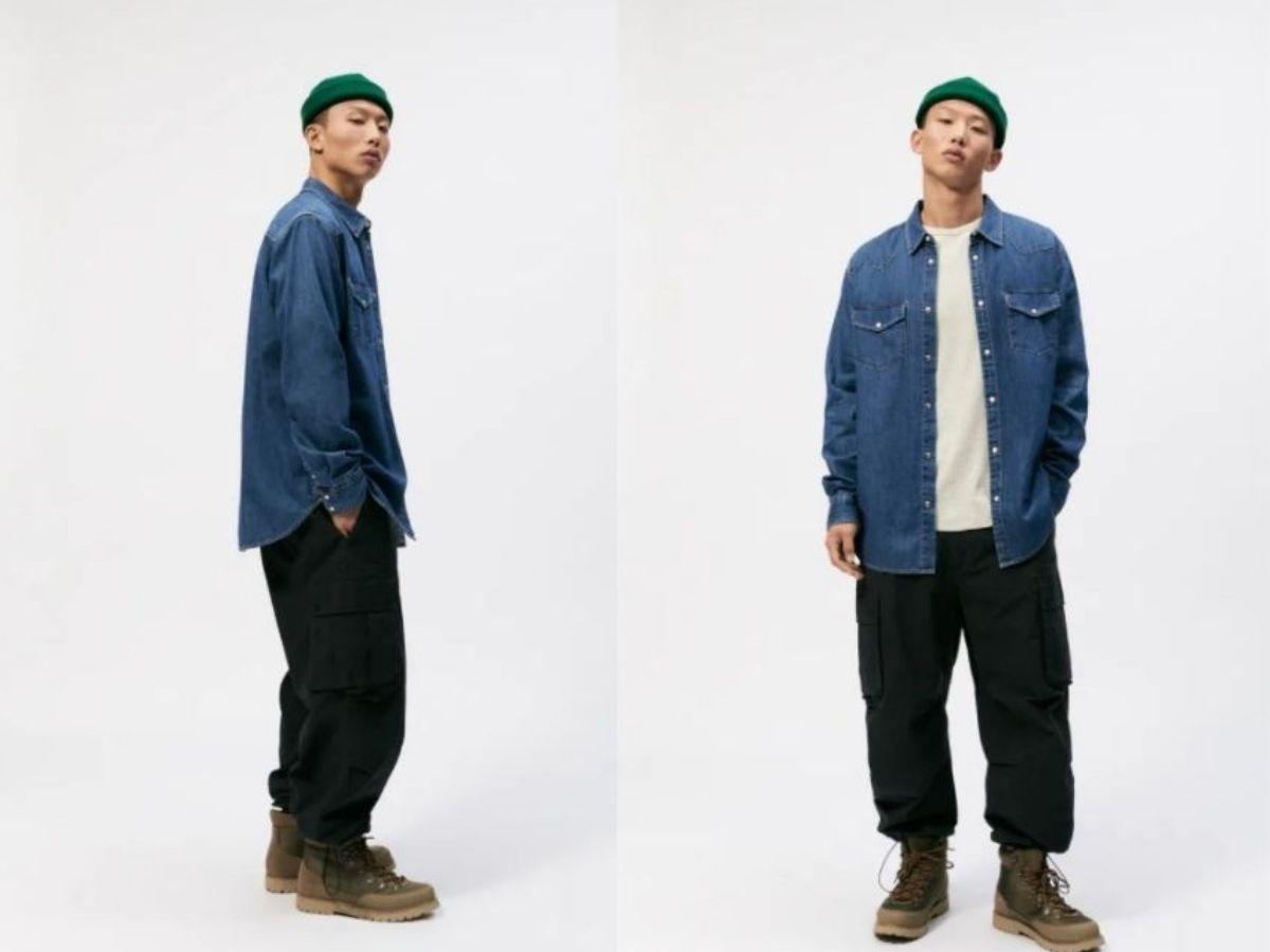 Outfit này mang đậm tinh thần mạnh mẽ và phóng khoáng
