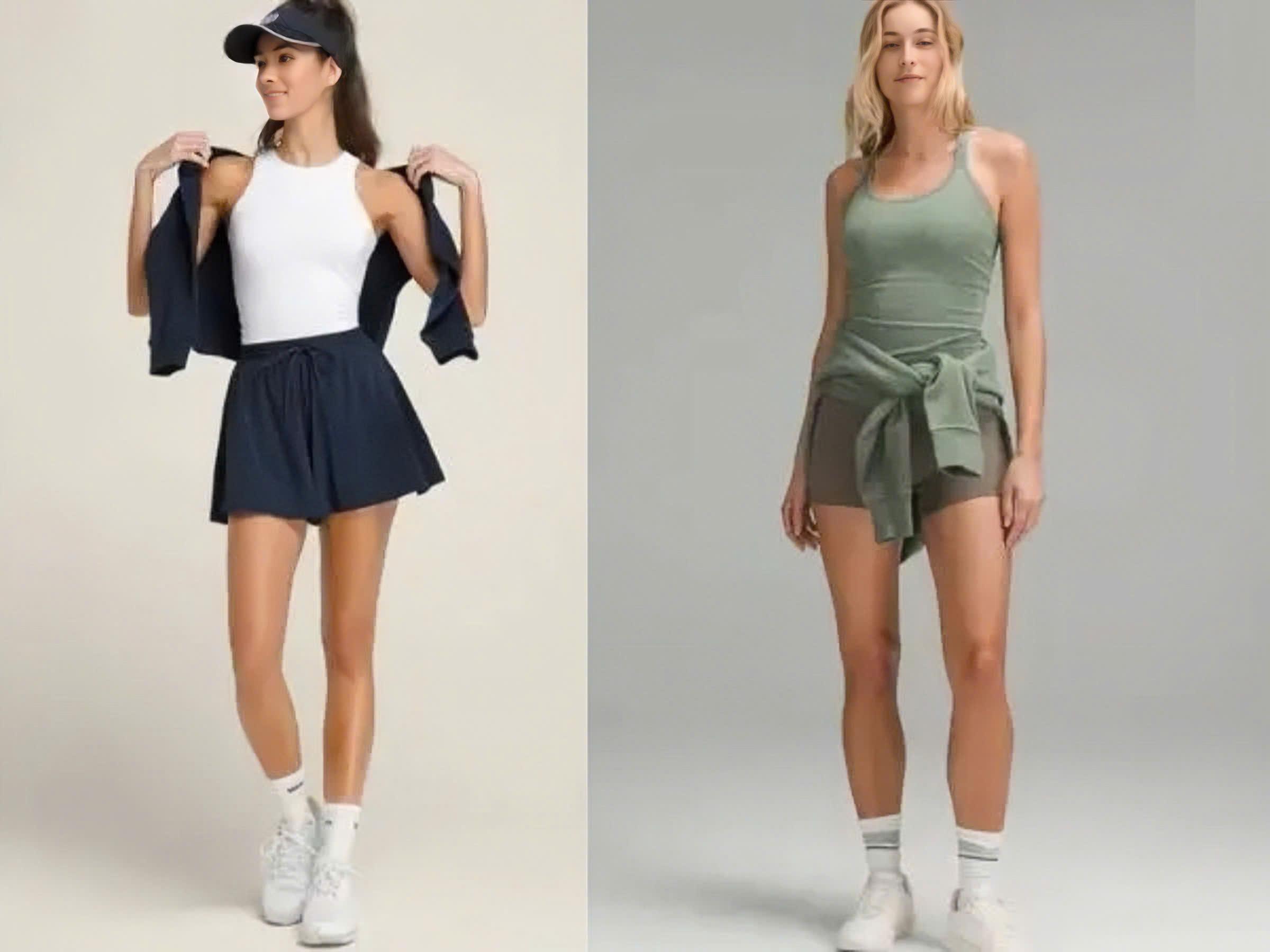 Phối đồ đi chơi mùa hè Áo thun và quần legging