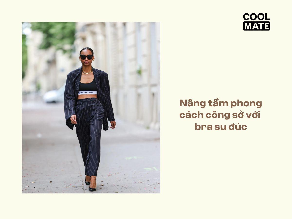 Nâng tầm phong cách công sở với bralette