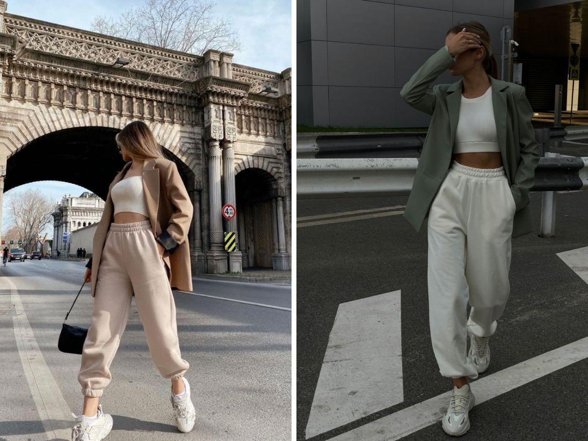 Chọn quần cạp cao để tạo hiệu ứng thị giác cho đôi chân