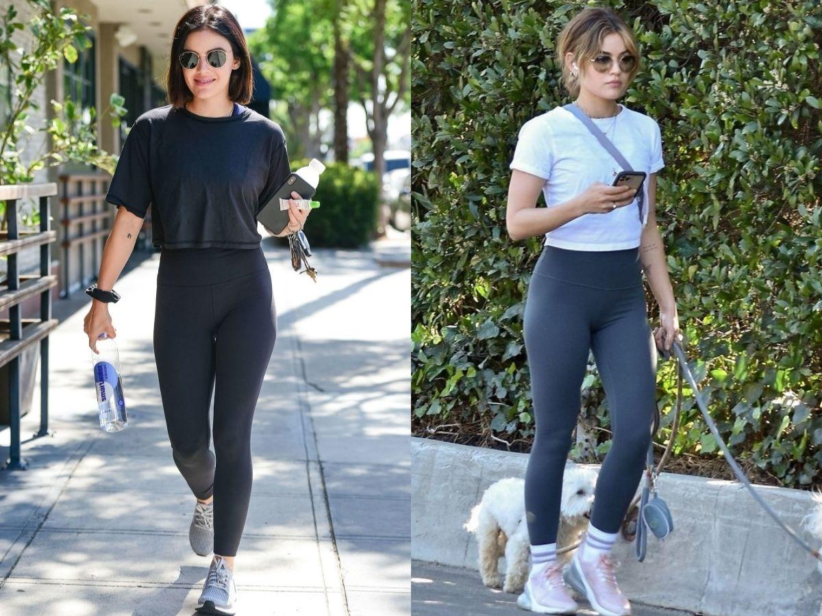 Legging và áo croptop
