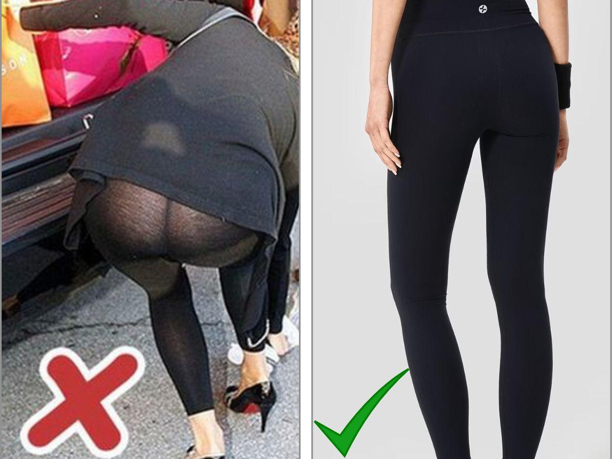 Tránh chọn những chiếc quần quá mỏng gây phản cảm