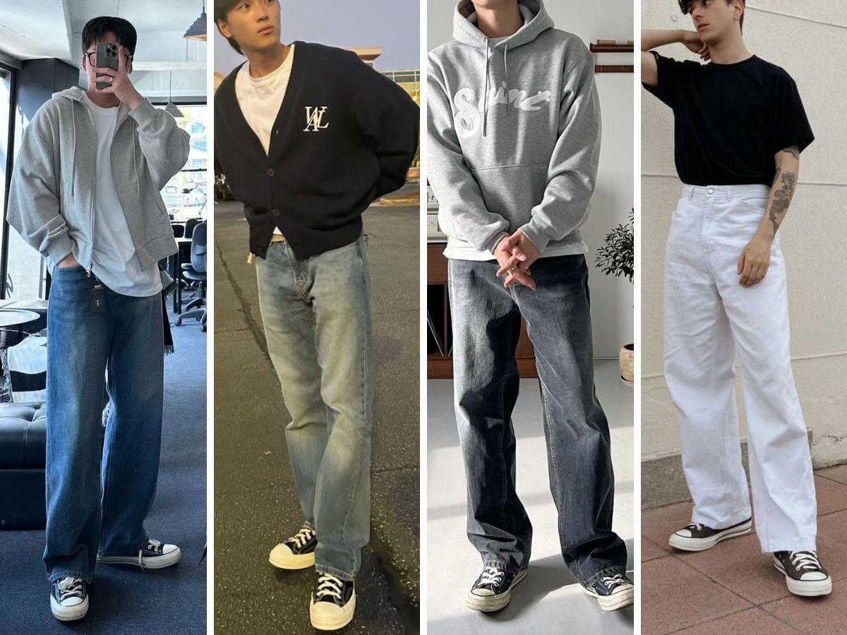 Màu Sắc Quần Jean Dễ Phối Với Giày Converse