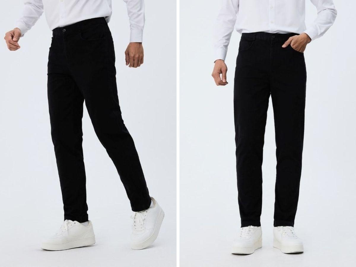 Mẫu quần nam kaki Branded 32 Đen