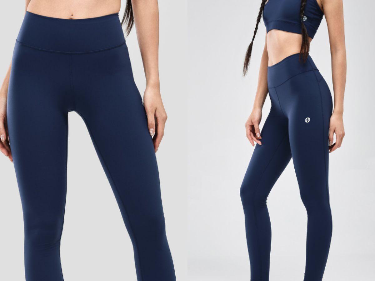 Quần legging dùng chất liệu vải chưa phù hợp