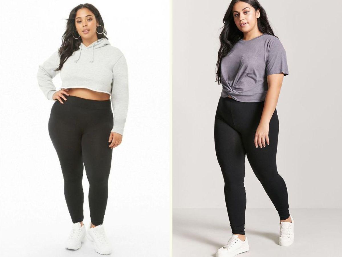 Người mũm mĩm nên chọn quần legging dài và có cạp cao