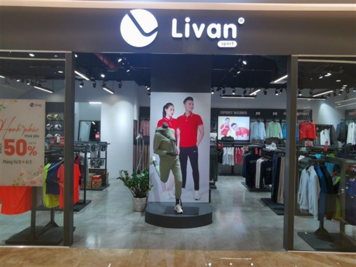 Các cửa hàng đồ tập chuyên dụng khác như Livan Sport