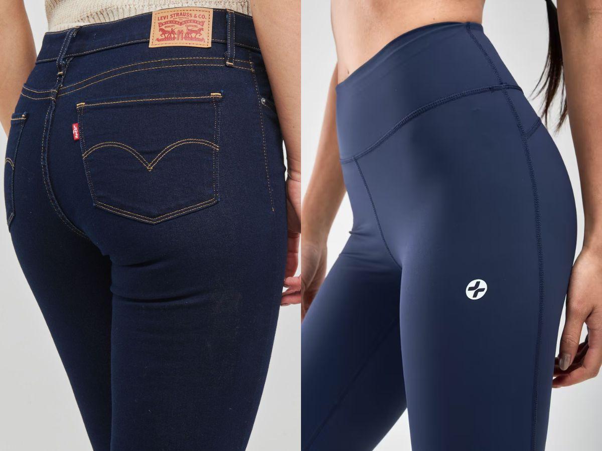 Cấu trúc và chi tiết quần skinny và legging có sự khác nhau