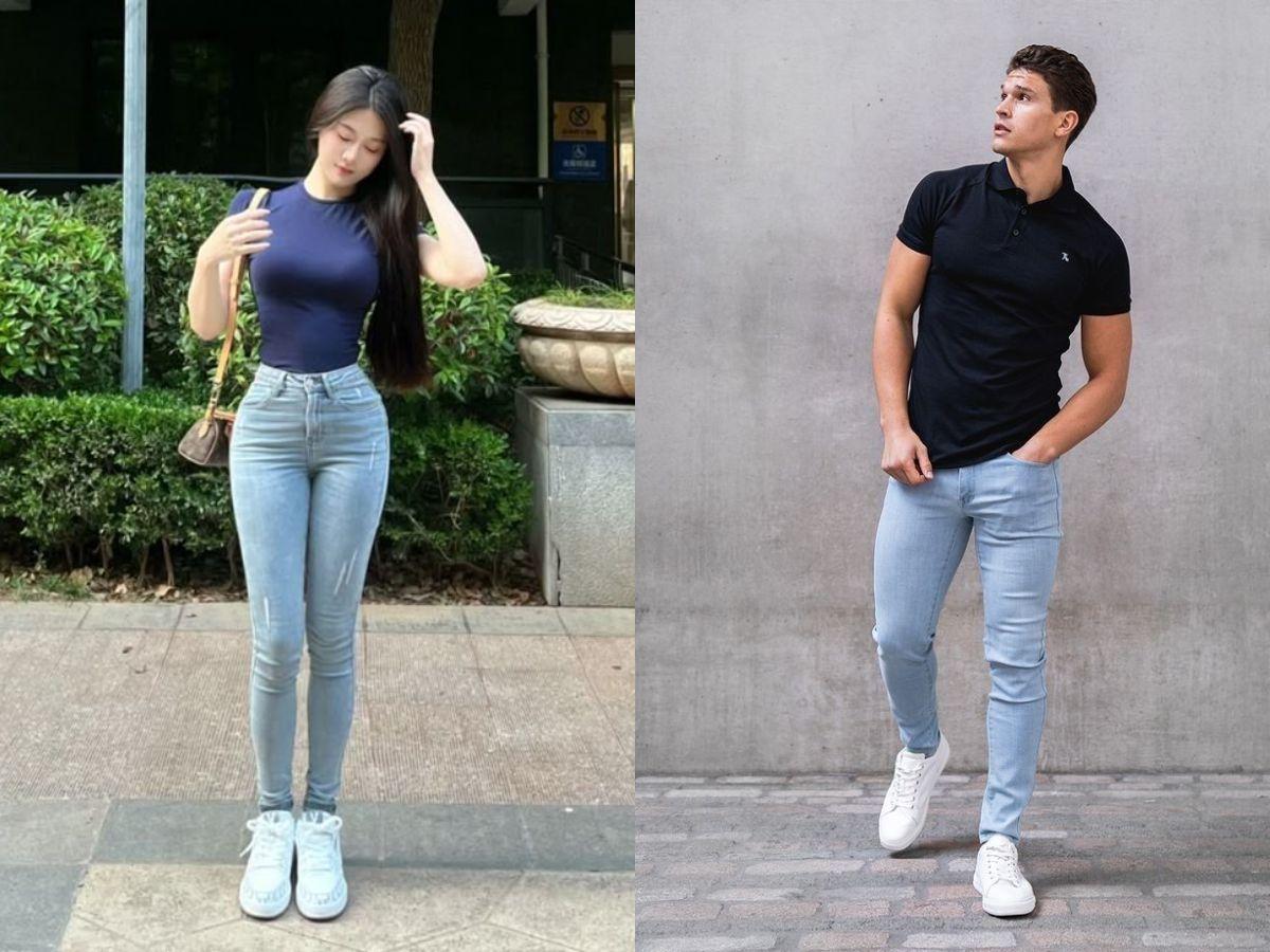 Phối đồ với quần skinny