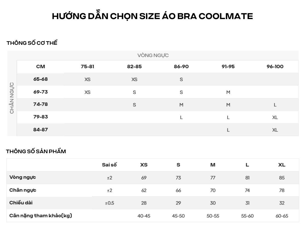 Một chiếc bra vừa vặn sẽ giúp bạn tập luyện hiệu quả hơn và cảm thấy dễ chịu suốt buổi tập