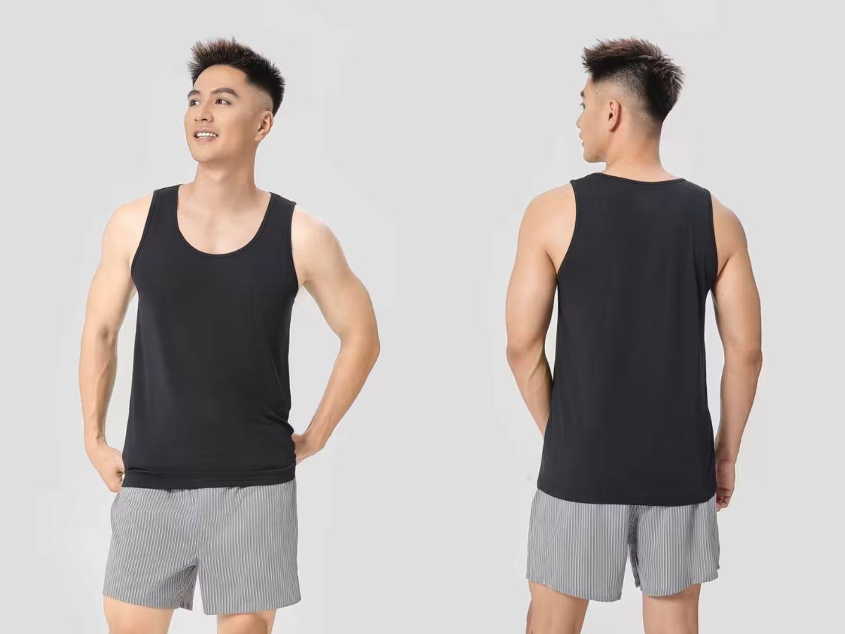 Sản phẩm Áo Tanktop Nam Mặc Trong Antismell