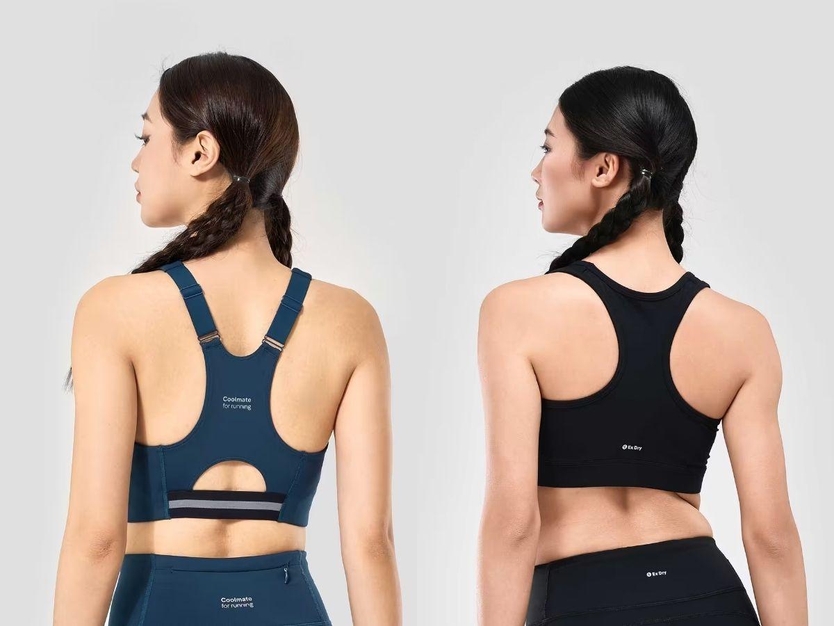 Các kiểu dáng áo bra thể thao phổ biến