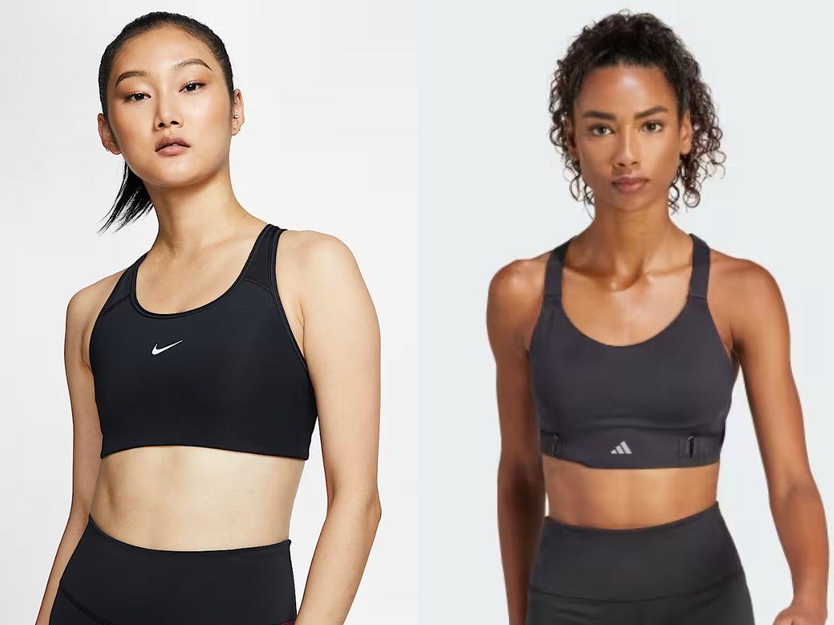 Mua áo bra chất lượng tại các cửa hàng thể thao như Nike, Adidas