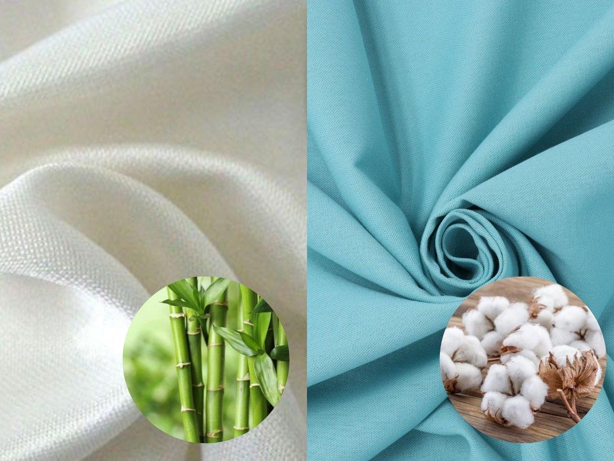 vải bamboo và cotton