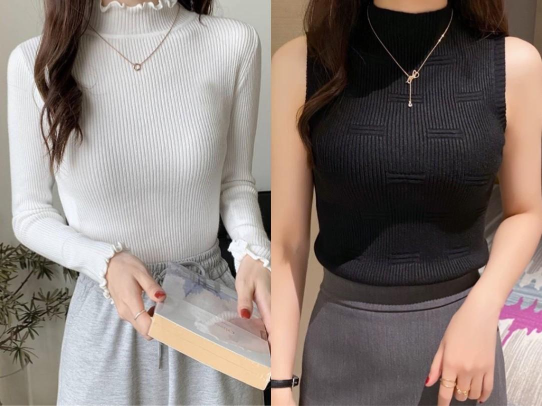 trang phục cho phái nữ bằng vải len tăm