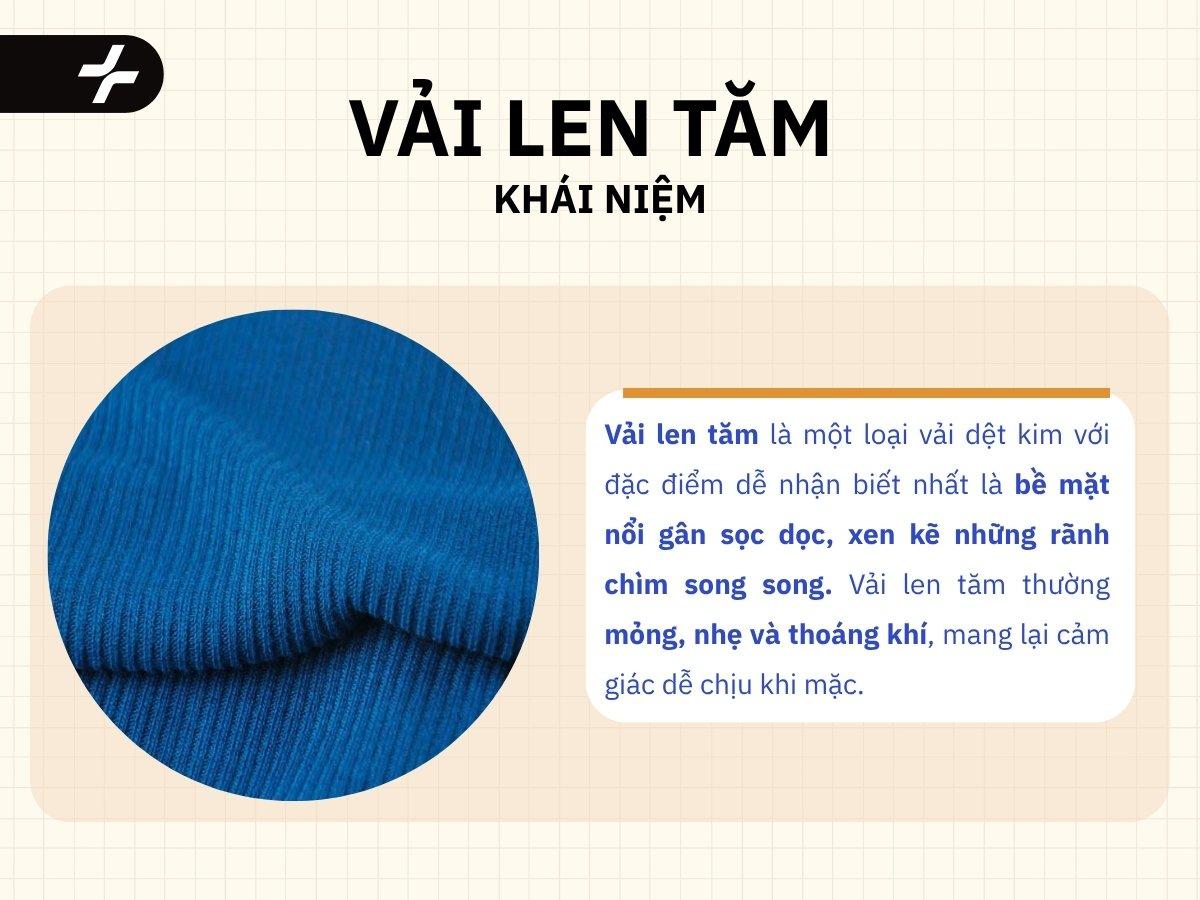 vải len tăm là gì