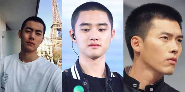 kiểu tóc đầu đinh quân đội