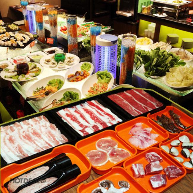 Món ăn đa dạng tại Hotpot Story