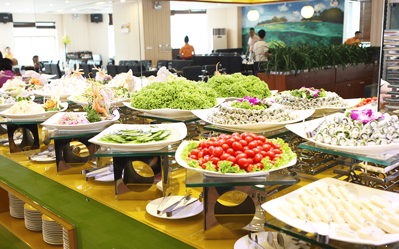 Món ăn tại nhà hàng Chef Dzung