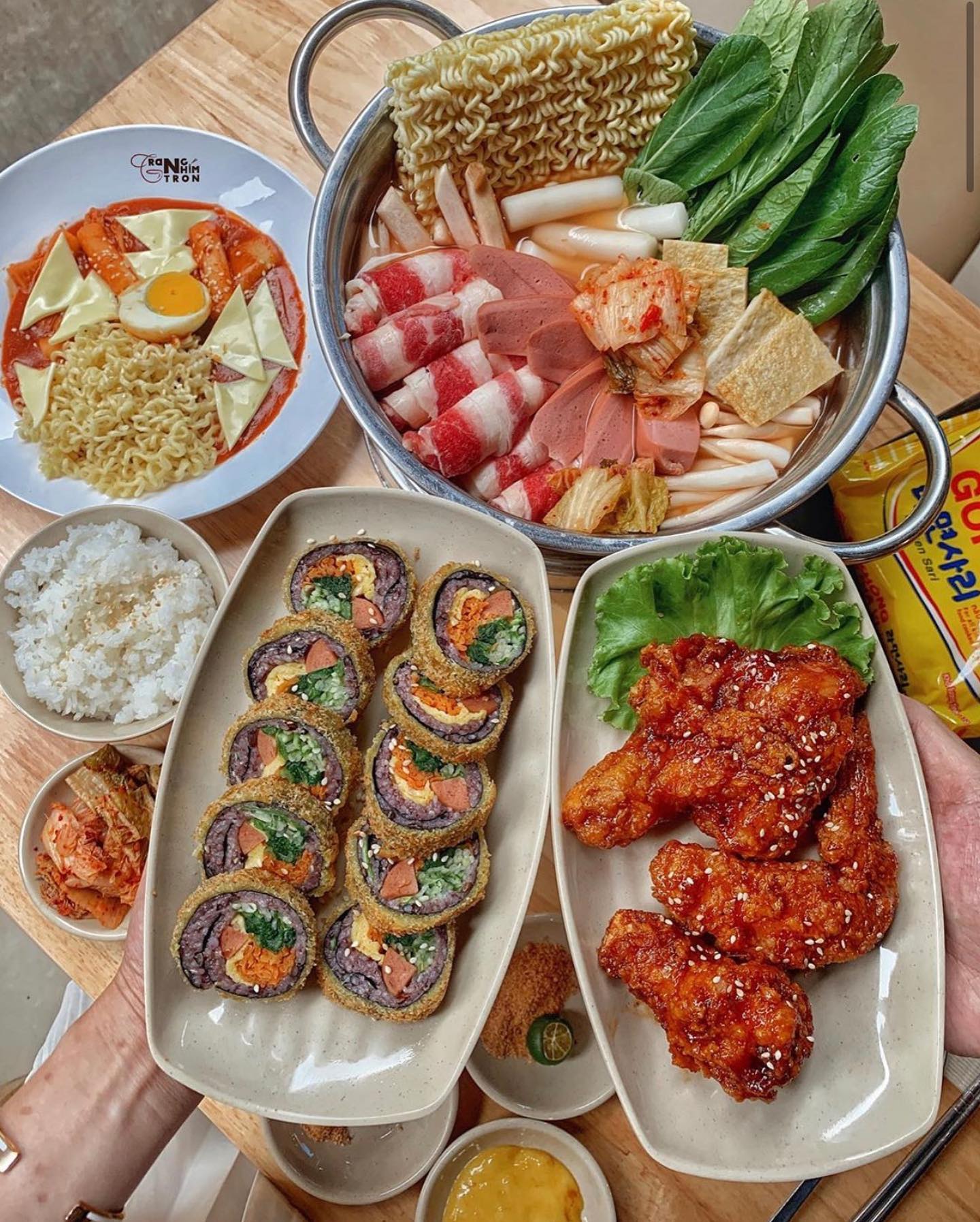 quán ăn hàn quốc quận ba đình