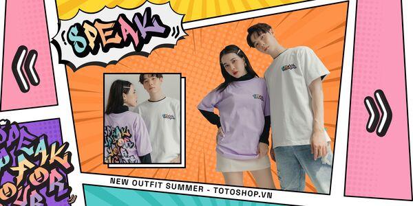 Áo đôi mùa hè của Toto shop