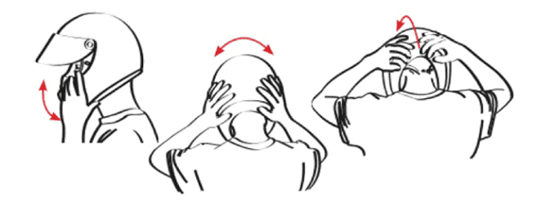 Đội thử mũ và kiểm tra thật kỹ