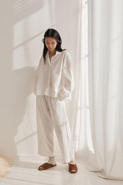 Đồ ngủ hè vải linen